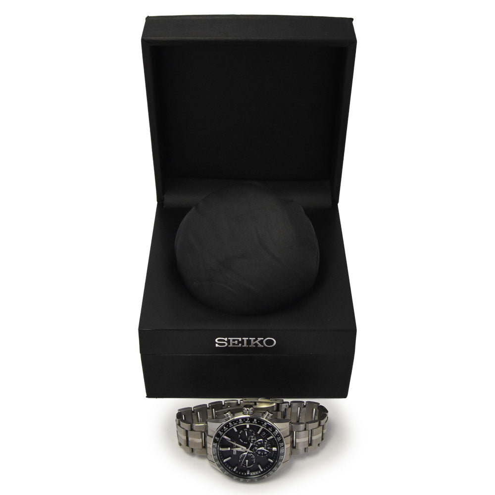 SEIKO Astron SBXC003/5X53-0AB0 Titanium / ceramic black Dial GPS Solar Men's
 Watch P#146076
