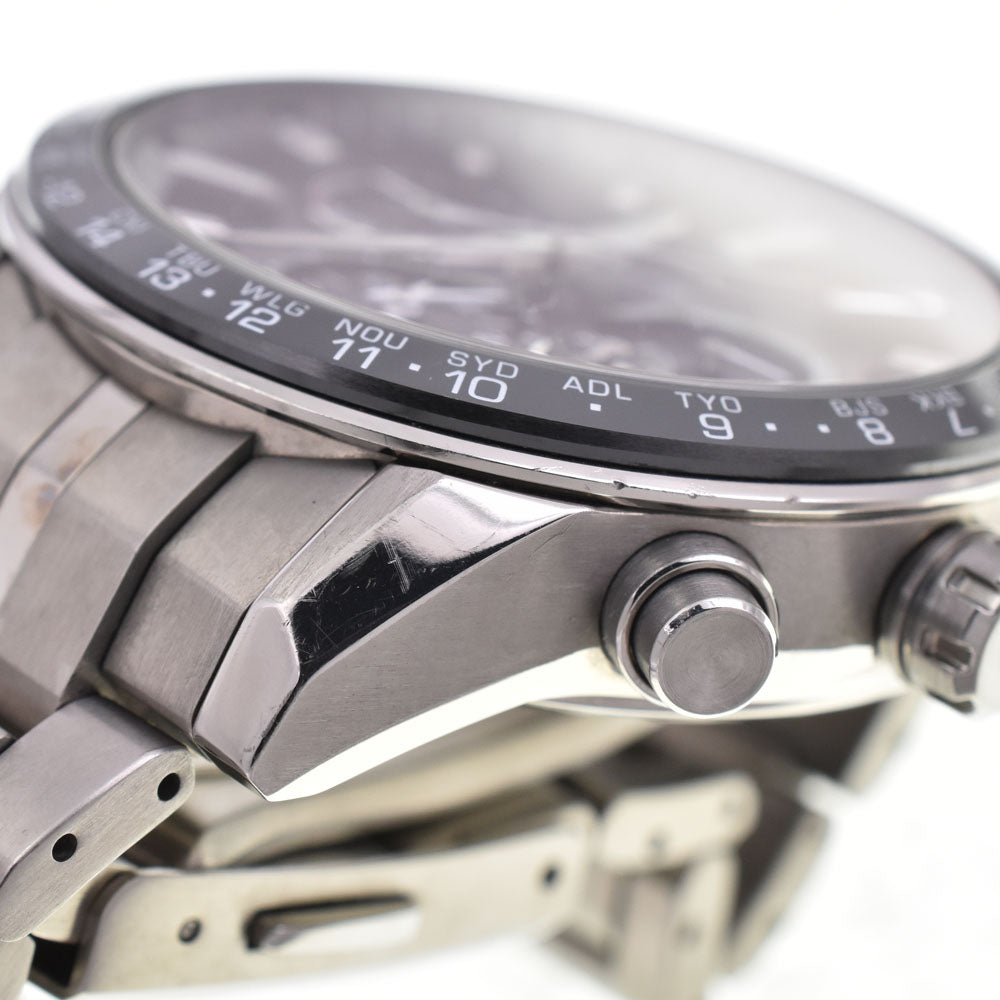 SEIKO Astron SBXC003/5X53-0AB0 Titanium / ceramic black Dial GPS Solar Men's
 Watch P#146076