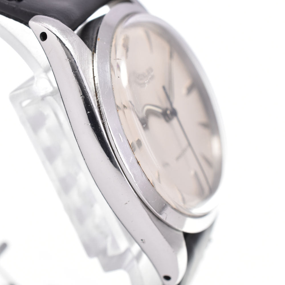 ROLEX Oyster Precision 6424 vintage Big Oyster Cal.1210 Silver Dial Hand Winding Men's
 Watch A#146086