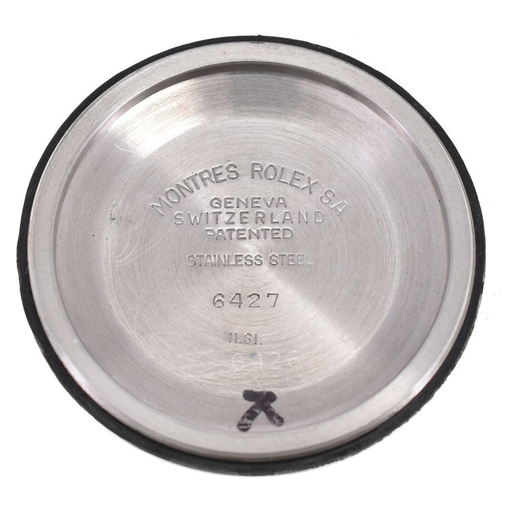 ROLEX Oyster Precision 6424 vintage Big Oyster Cal.1210 Silver Dial Hand Winding Men's
 Watch A#146086