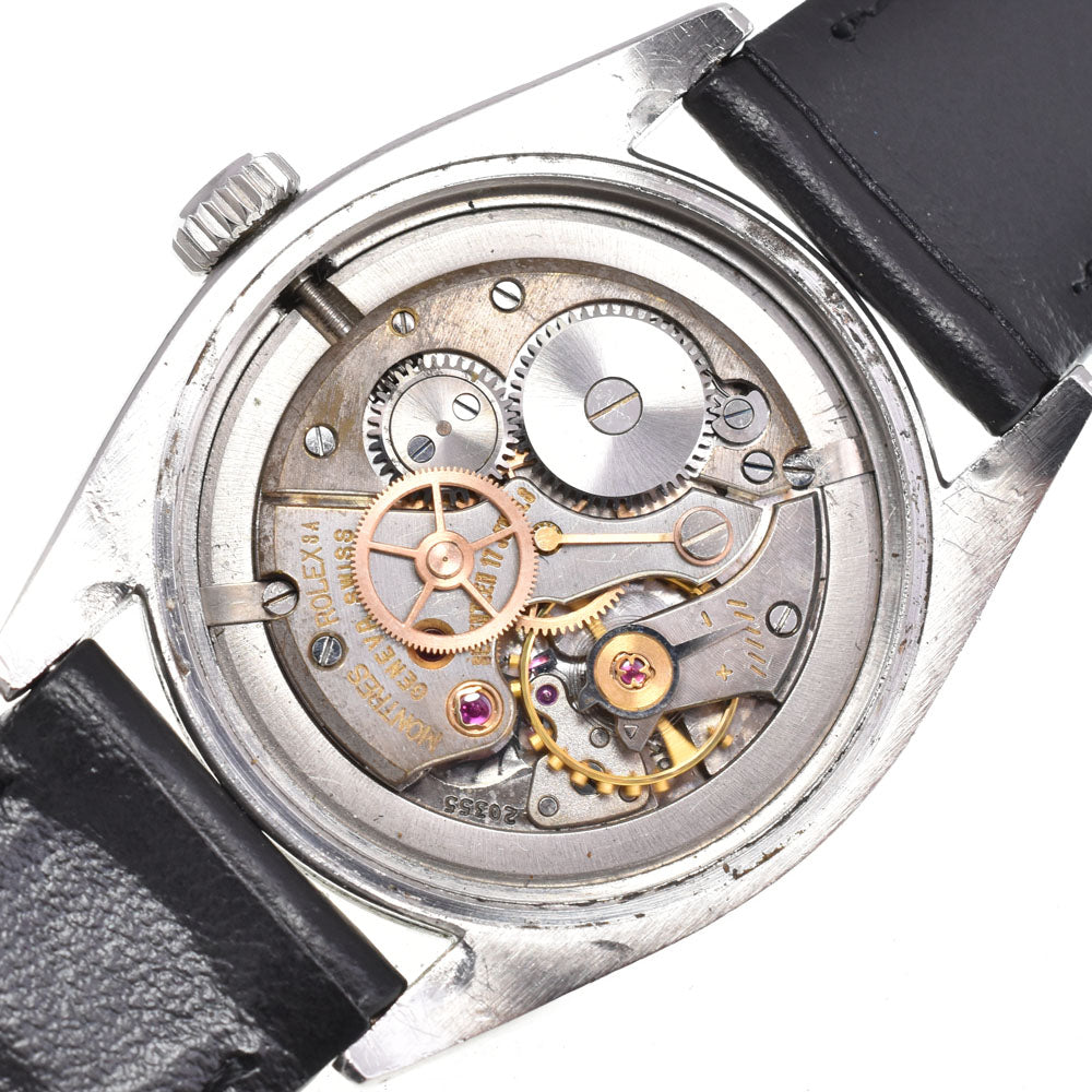 ROLEX Oyster Precision 6424 vintage Big Oyster Cal.1210 Silver Dial Hand Winding Men's
 Watch A#146086