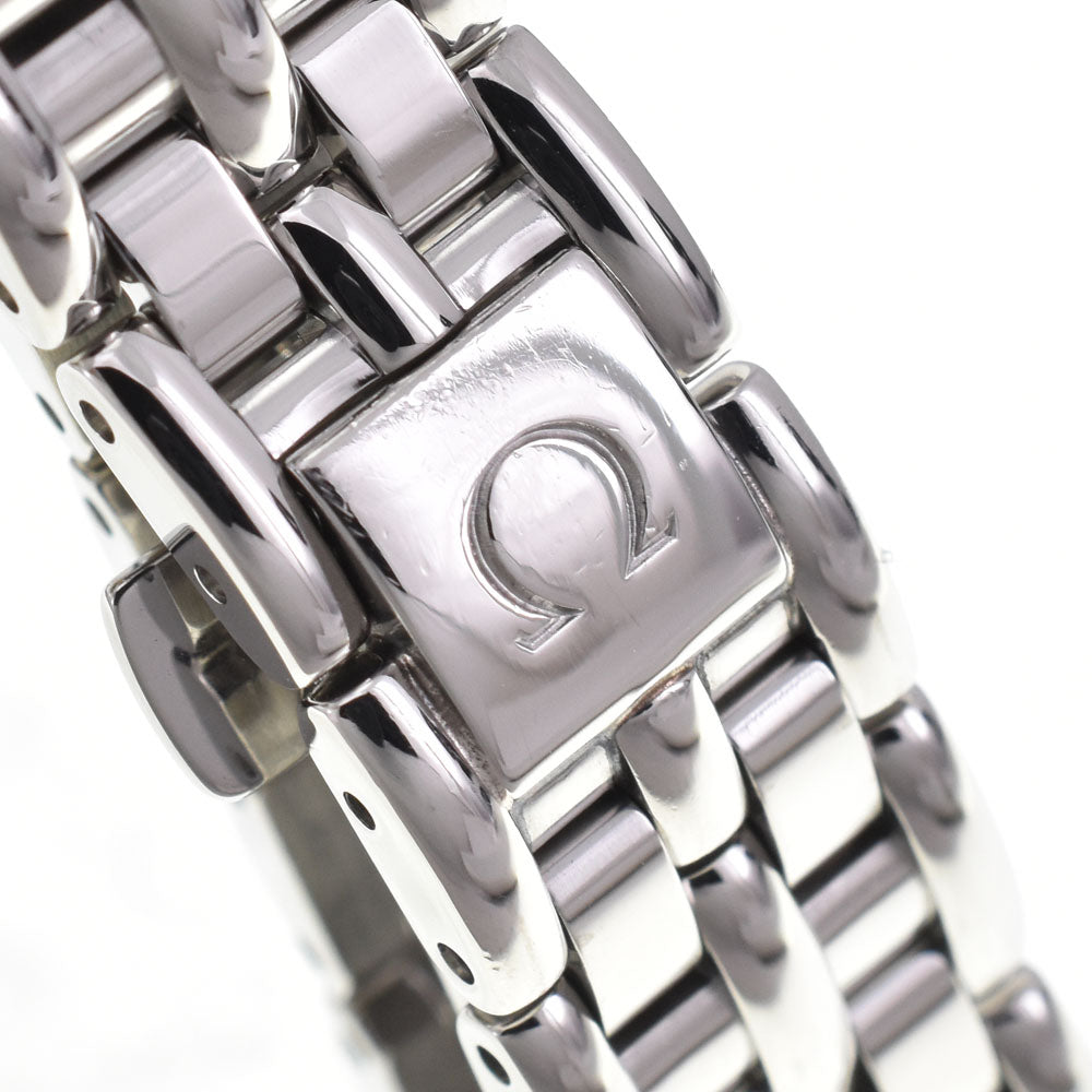 OMEGA De Ville symbol Stainless Steel/K18YG Silver Dial Quartz Ladies
 Watch H#146089
