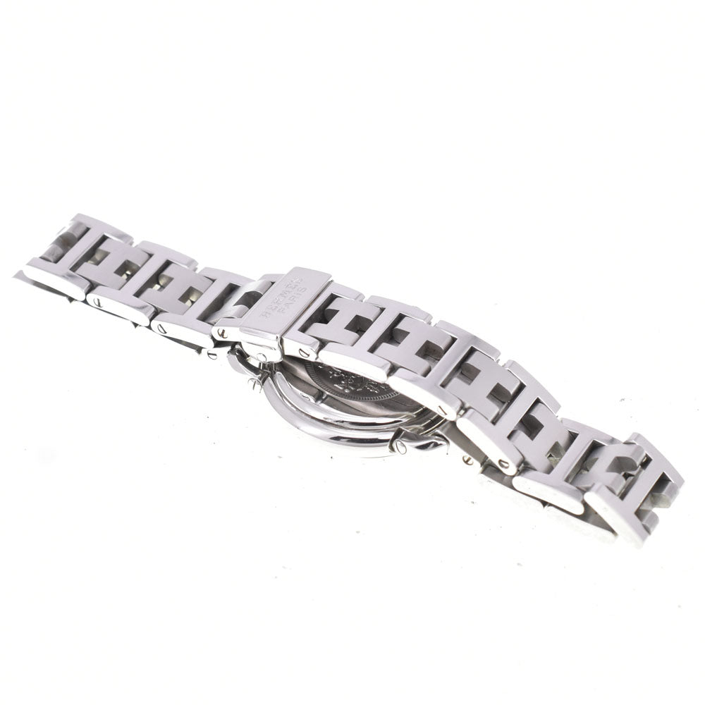 with paper HERMES Pullman PU2.210 D buckle white Dial Quartz Ladies
 Watch R#146095