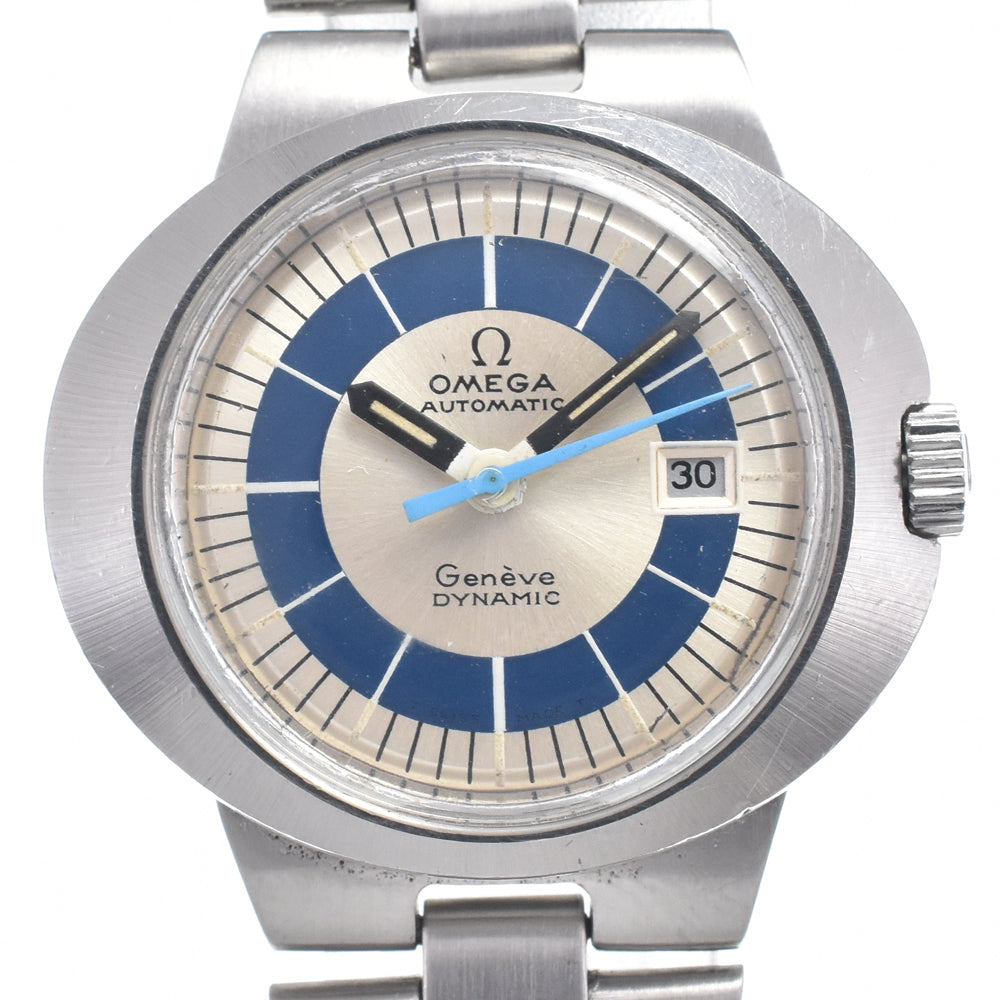 OMEGA Geneva Dynamic TOOL102 vintage Cal.681 Silver Dial Automatic Ladies
 Watch I#146099