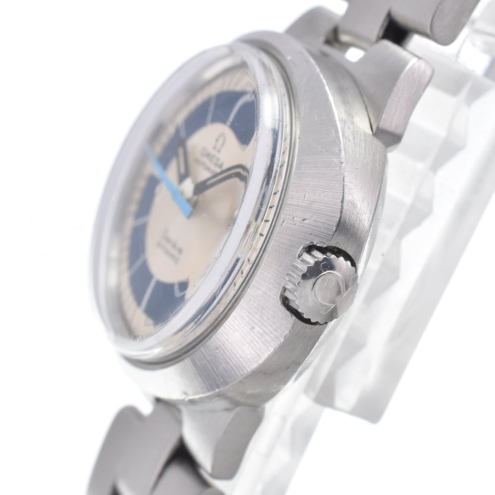 OMEGA Geneva Dynamic TOOL102 vintage Cal.681 Silver Dial Automatic Ladies
 Watch I#146099