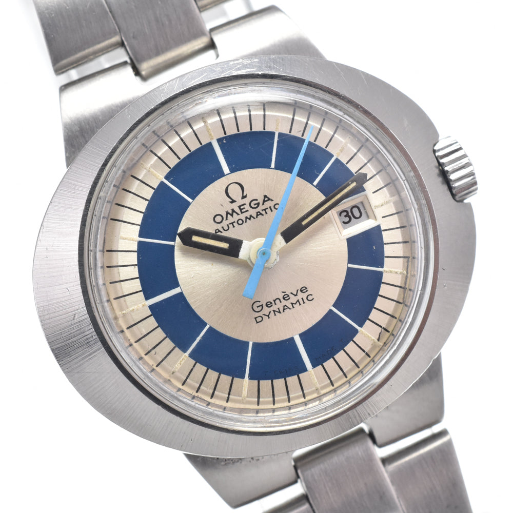 OMEGA Geneva Dynamic TOOL102 vintage Cal.681 Silver Dial Automatic Ladies
 Watch I#146099