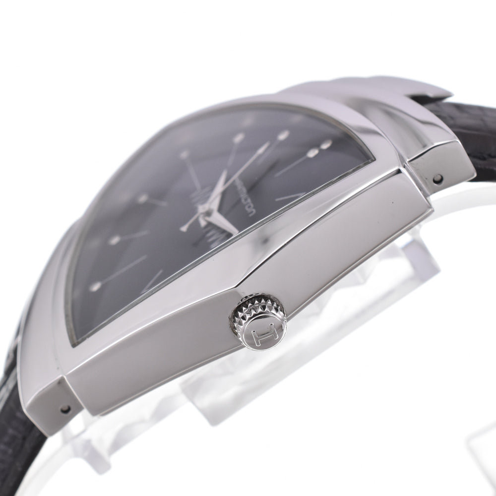 with paper HAMILTON Ventura H244112 black Dial Quartz Men's
 Watch A#146101