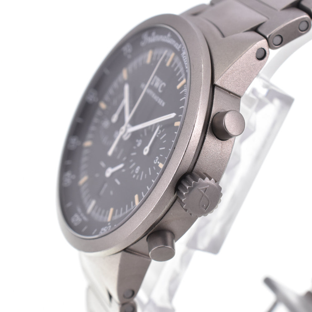 with paper IWC SCHAFFHAUSEN GST IW372701 Chronograph black Dial Quartz Men's
 Watch P#146106