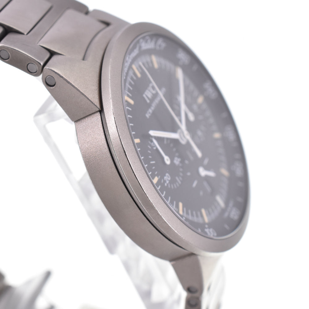 with paper IWC SCHAFFHAUSEN GST IW372701 Chronograph black Dial Quartz Men's
 Watch P#146106