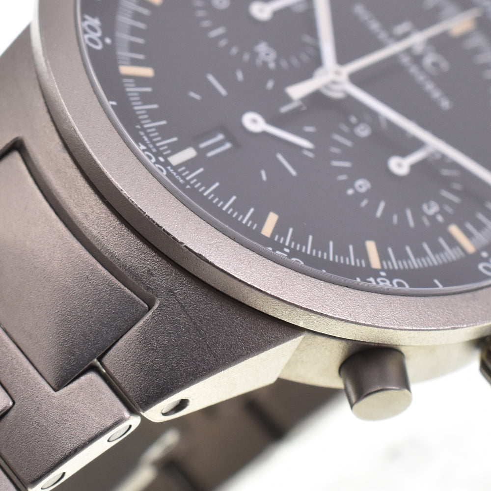 with paper IWC SCHAFFHAUSEN GST IW372701 Chronograph black Dial Quartz Men's
 Watch P#146106