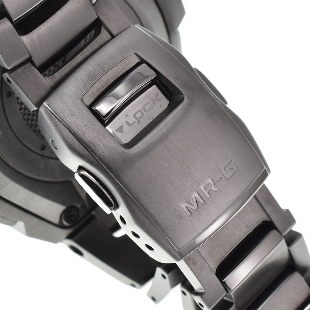 with paper CASIO G-SHOCK MRG-8100R-1AJR World limited 50 black Dial Radio Sync Solar Men's
 Watch Ｑ#146114