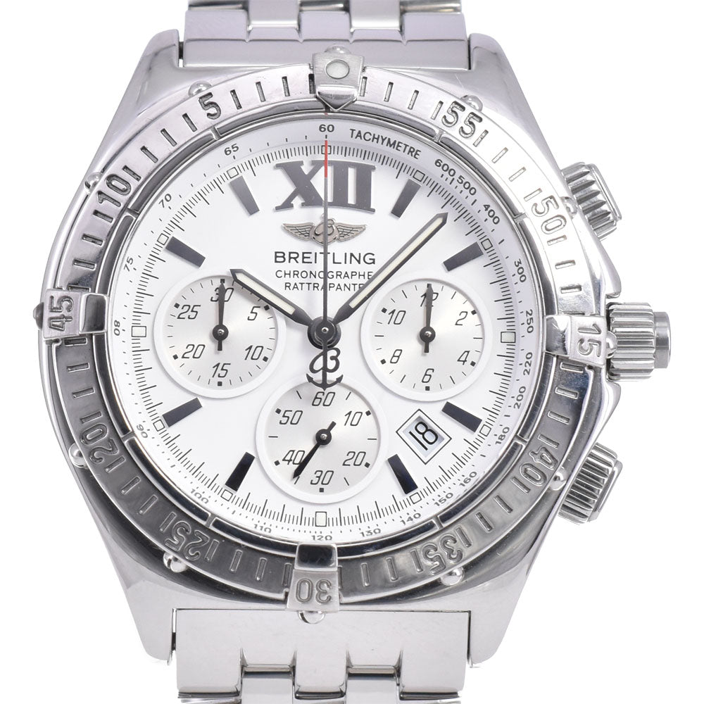 BREITLING Chronoracer Rattrapante A69348 Chronograph Date white Dial Quartz Men's
 Watch Q#146122