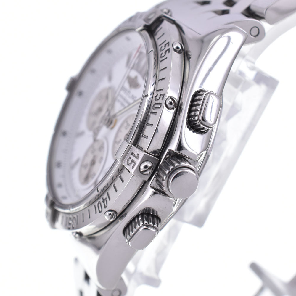BREITLING Chronoracer Rattrapante A69348 Chronograph Date white Dial Quartz Men's
 Watch Q#146122