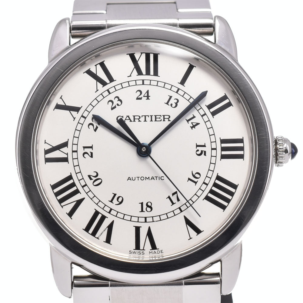 CARTIER Ronde Solo de Cartier MM WSRN0012 Silver Dial Automatic Unisex
 Watch A#146124