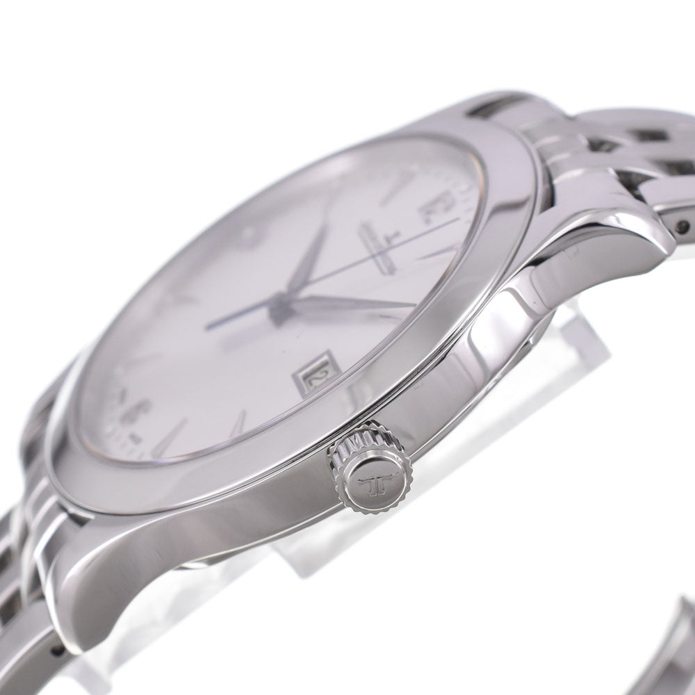 with paper JAEGER-LECOULTRE Master Control Date 147.8.37.S/Q1398420 Silver Dial Automatic Men's
 Watch Q#146125