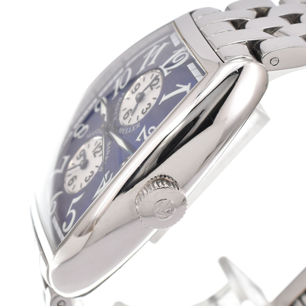 FRANCK MULLER Master bunker 5850MB 3 time zone date blue Dial Automatic Men's
 Watch Q#146126