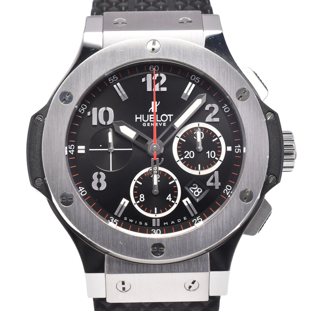 with paper HUBLOT Big bang steel 301.SX.130.RX black Dial Automatic Men's
 Watch D#146130