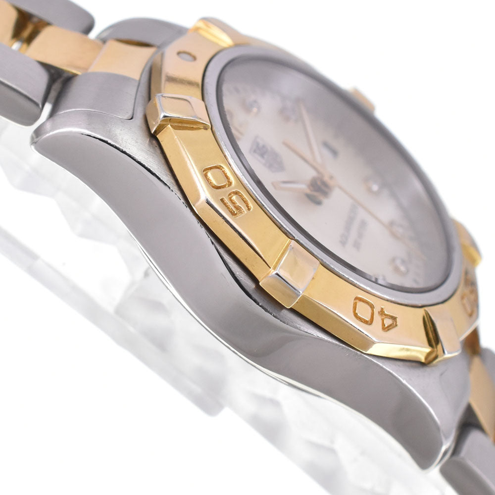 with paper TAG HEUER Aqua racer WAF1425.BB0814 10P diamond White shell Dial Quartz Ladies
 Watch B#146138