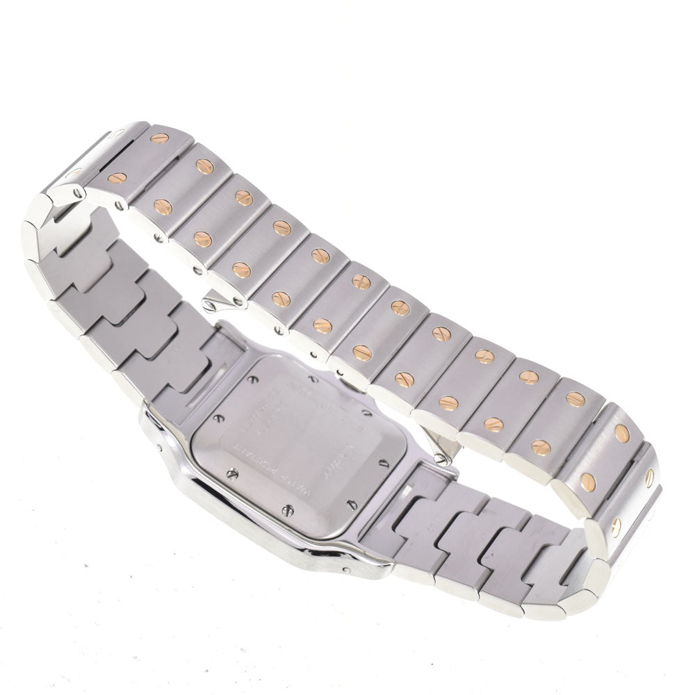 CARTIER Santos Galve W20058C4 Stainless Steel/YG Silver Dial Automatic Men's
 Watch A#146140