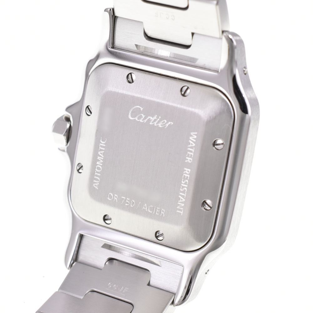 CARTIER Santos Galve W20058C4 Stainless Steel/YG Silver Dial Automatic Men's
 Watch A#146140