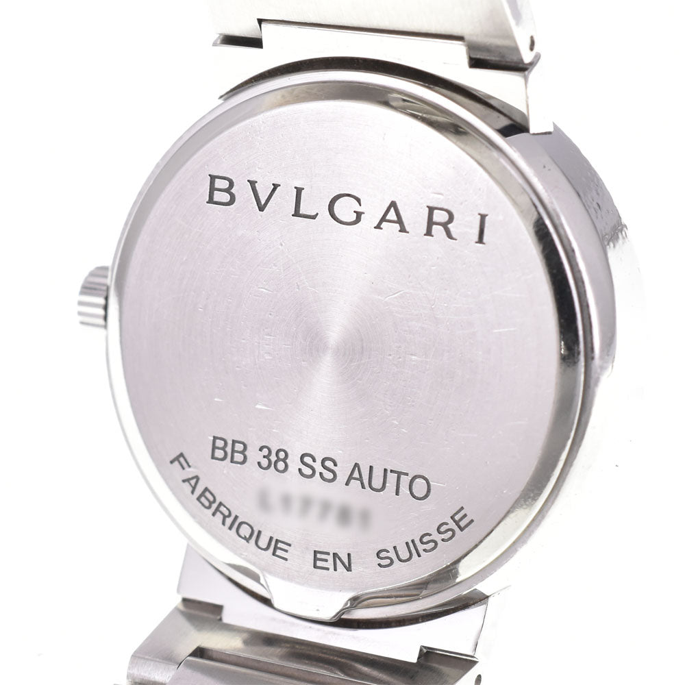 with paper BVLGARI Bvlgari Bvlgari BB38SS AUTO Date Silver Dial Automatic Men's
 Watch R#146145