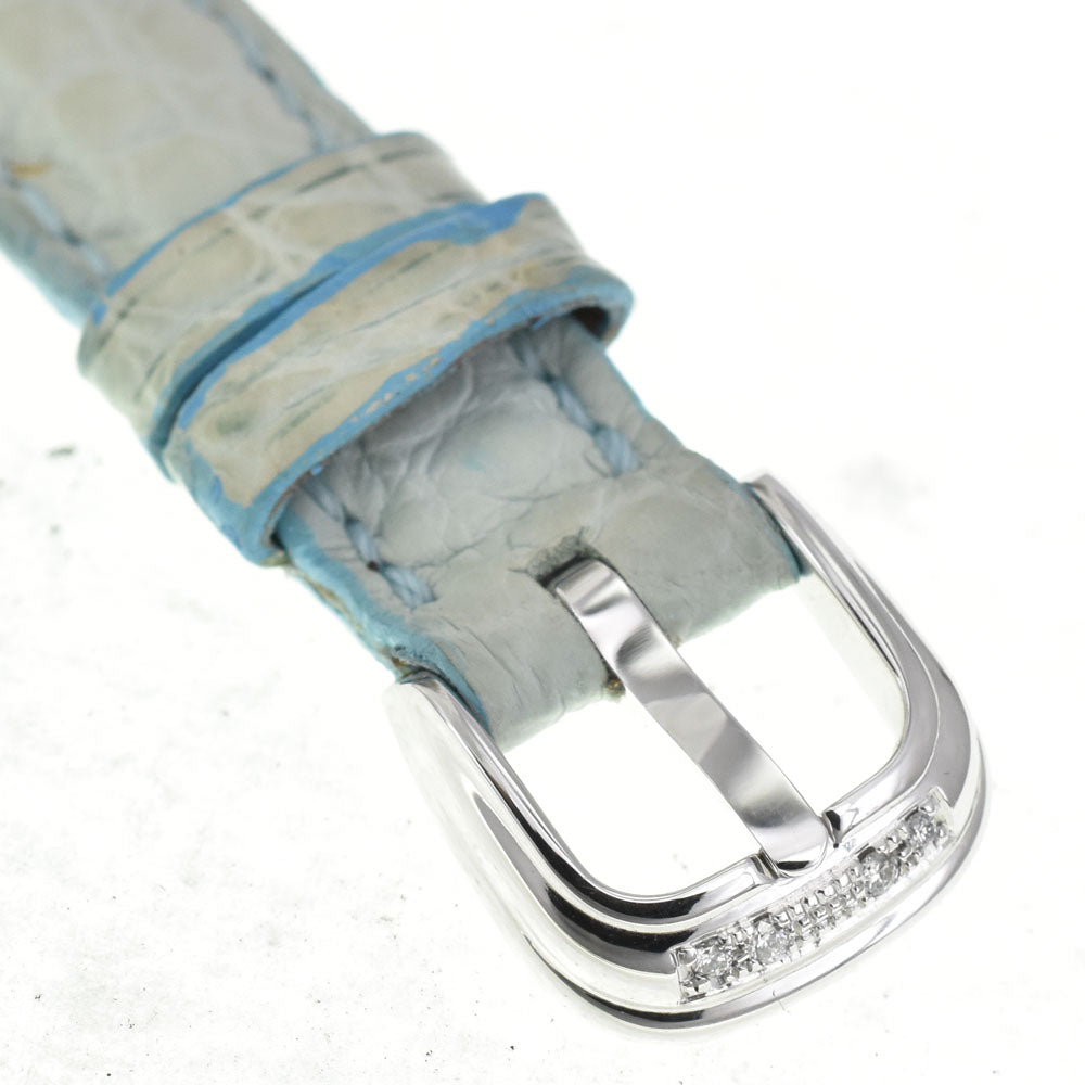 with paper FRANCK MULLER Tonookabex 2502QZD1R Diamond Bezel Light blue Dial Quartz Ladies
 Watch Q#146152