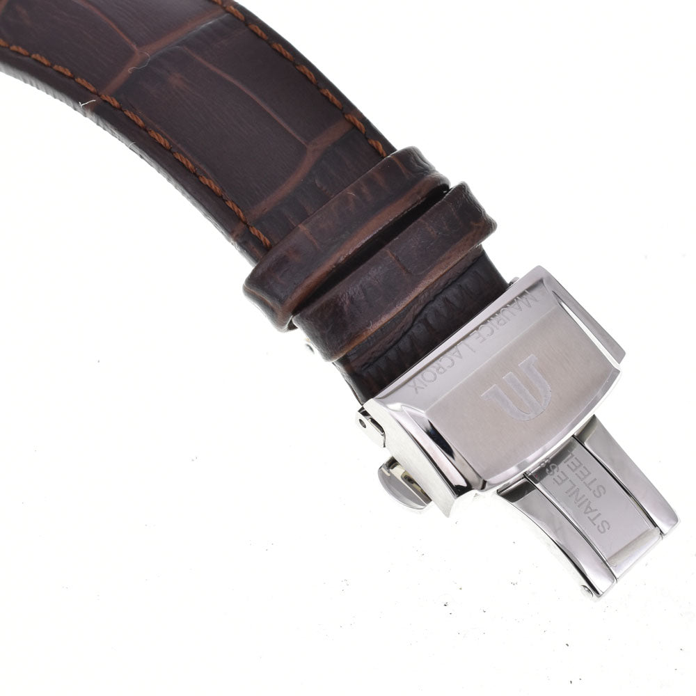 MAURICE LACROIX Masterpiece 5 hands MP6507-SS001-110-3 Day date Silver Dial Automatic Men's
 Watch O#146153