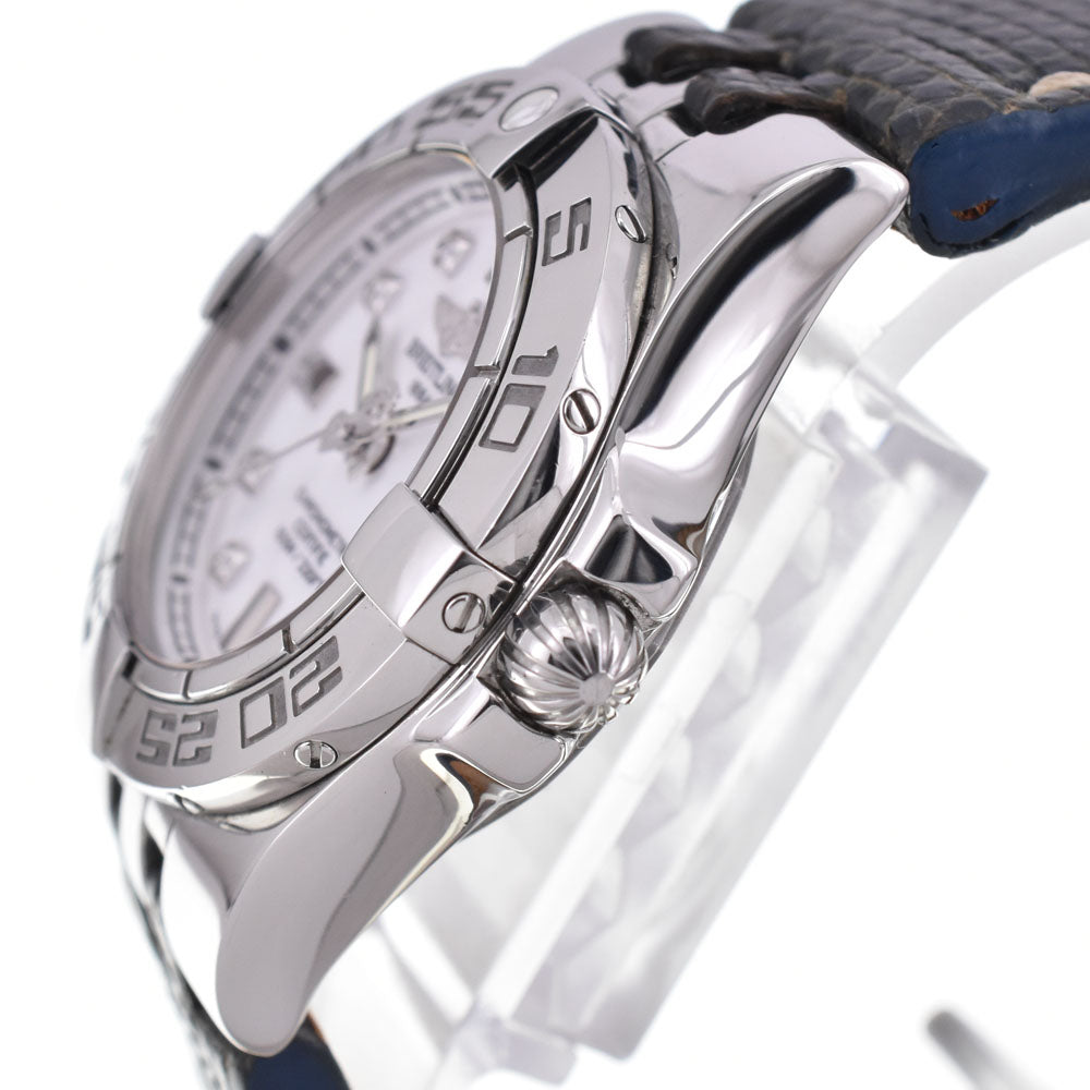 BREITLING Star liner A71340 8P diamond date white Dial Quartz Ladies
 Watch P#146161