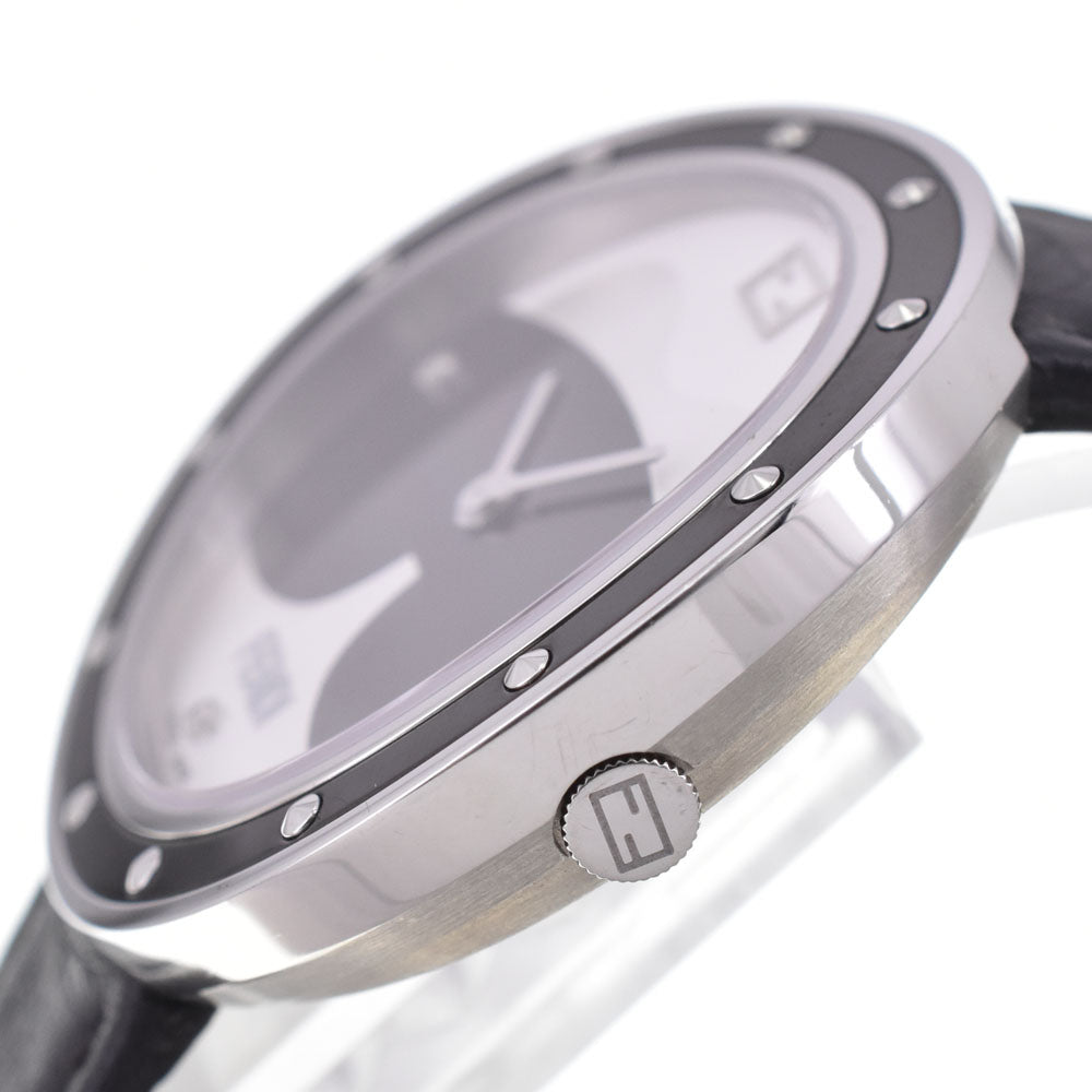 FENDI my way 35000M 3P Diamond Silver / Black Dial Quartz Ladies
 Watch P#146163