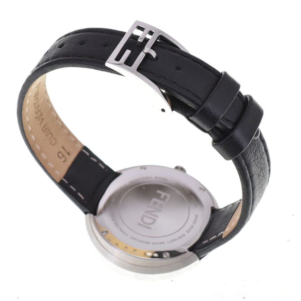 FENDI my way 35000M 3P Diamond Silver / Black Dial Quartz Ladies
 Watch P#146163