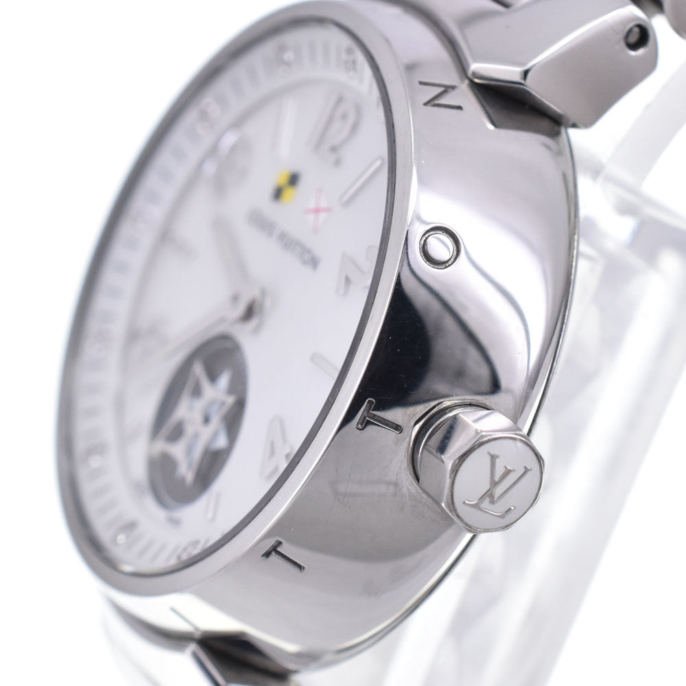 with paper LOUIS VUITTON Lovely cup Q12M0 12P diamond White shell Dial Quartz Ladies
 Watch Q#146169
