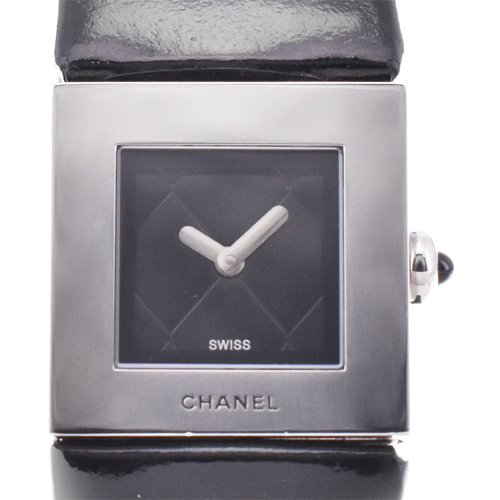 CHANEL Matrasse Stainless Steel black Dial Quartz Ladies
 Watch P#146176