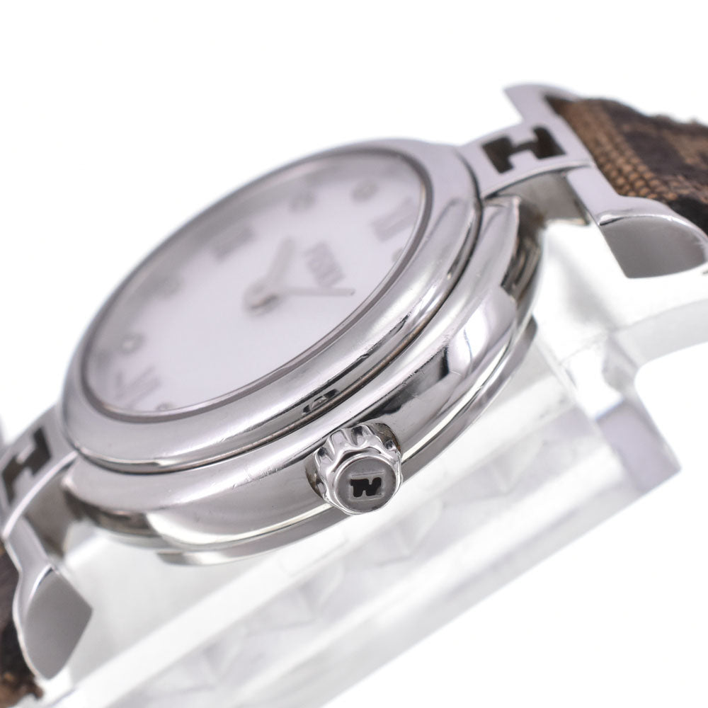 FENDI Moda 2700L 8P diamond White shell Dial Quartz Ladies
 Watch A#146182