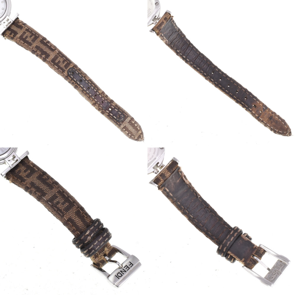 FENDI Moda 2700L 8P diamond White shell Dial Quartz Ladies
 Watch A#146182