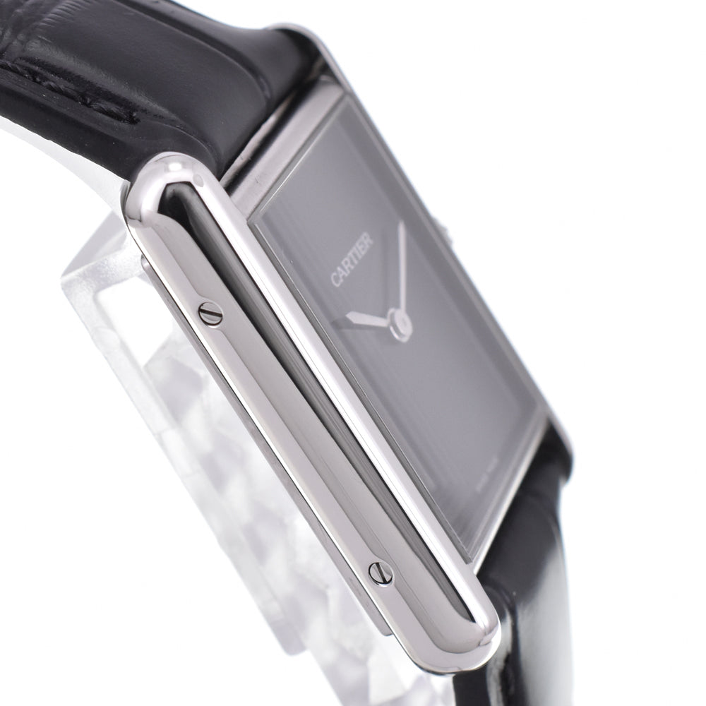 CARTIER Tank Must de Cartier WSTA0072 black Dial Quartz Unisex
 Watch P#146186