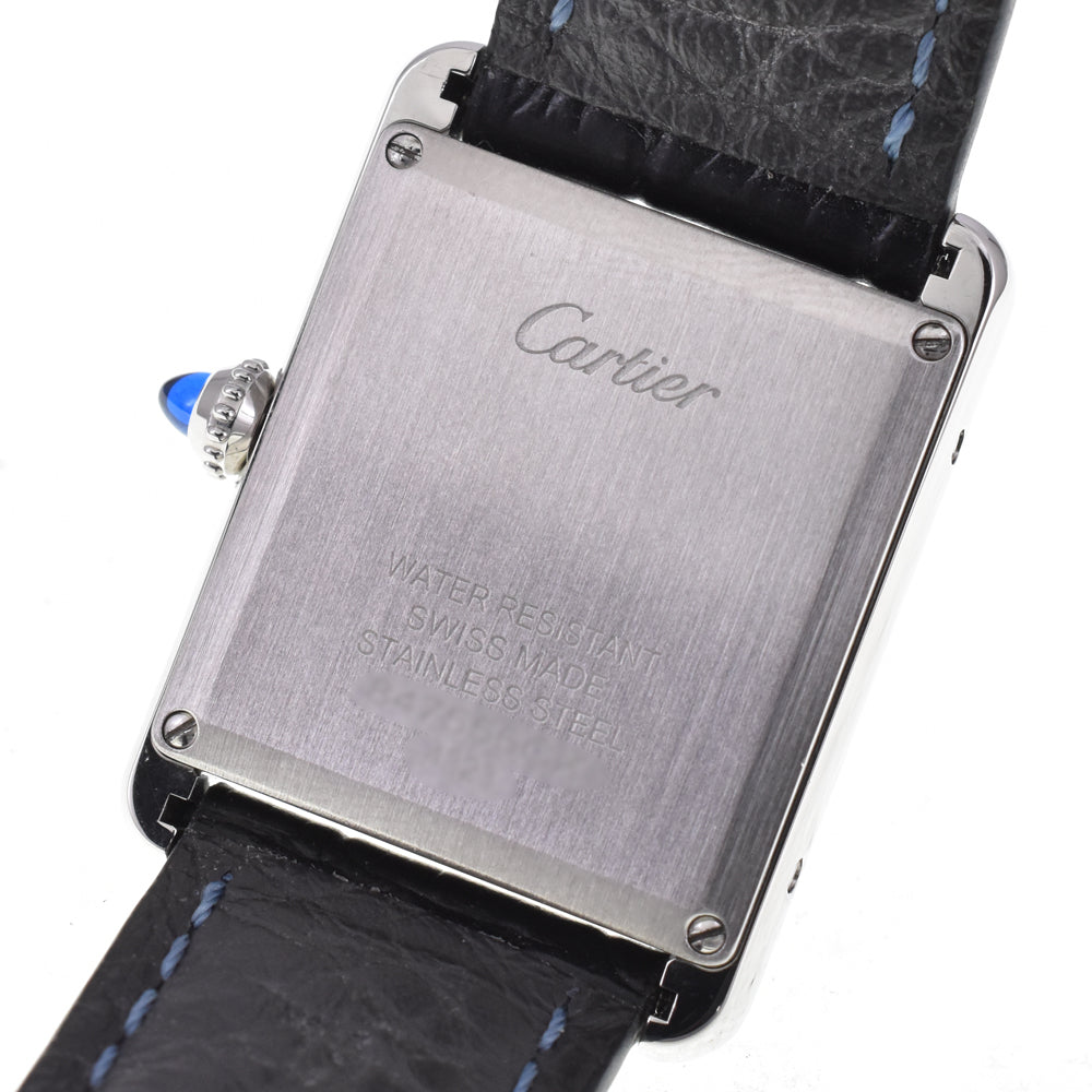 CARTIER Tank Must de Cartier WSTA0072 black Dial Quartz Unisex
 Watch P#146186