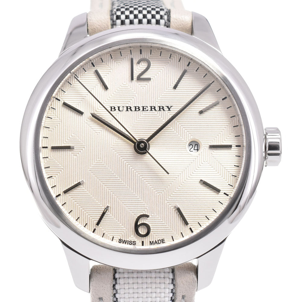 BURBERRY The Classic Round BU10113 Burberry check beige Dial Quartz Ladies
 Watch R#146187