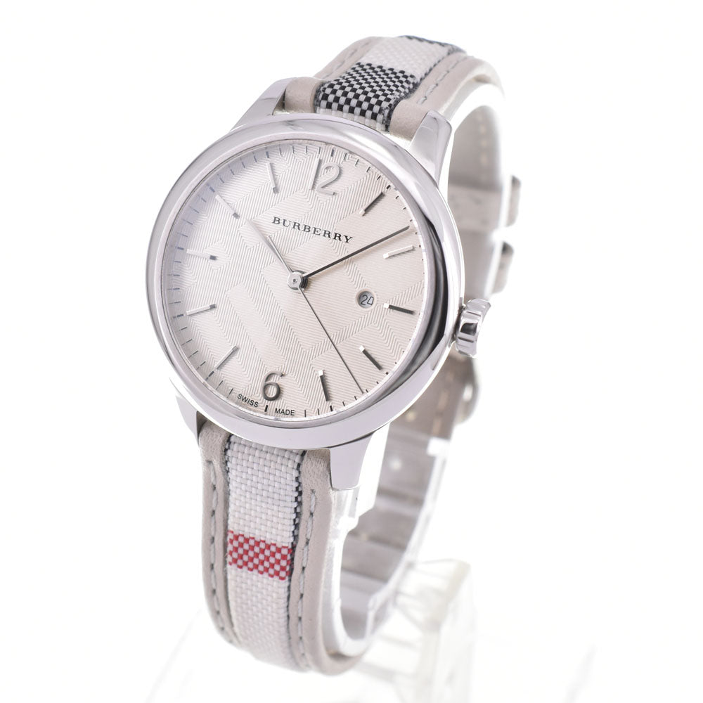 BURBERRY The Classic Round BU10113 Burberry check beige Dial Quartz Ladies
 Watch R#146187