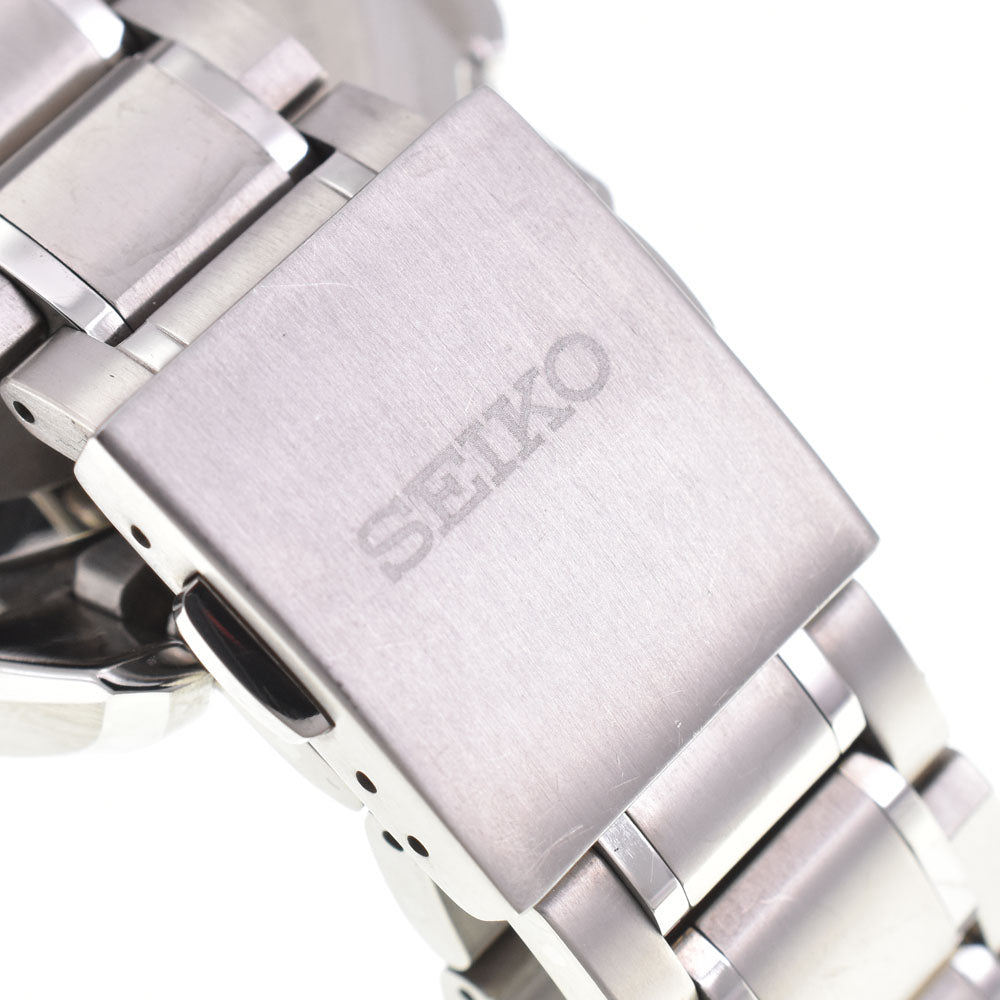 with paper SEIKO Astron 8X53-0AB0/SBXB047 Dual time Silver Dial GPS Solar Men's
 Watch R#146189