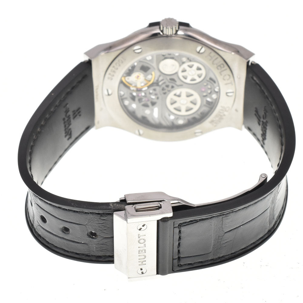 HUBLOT Classic fusion 545.NX.0170.LR Classico Ultrathin Skeleton Silver Dial Hand Winding Men's
 Watch B#146193