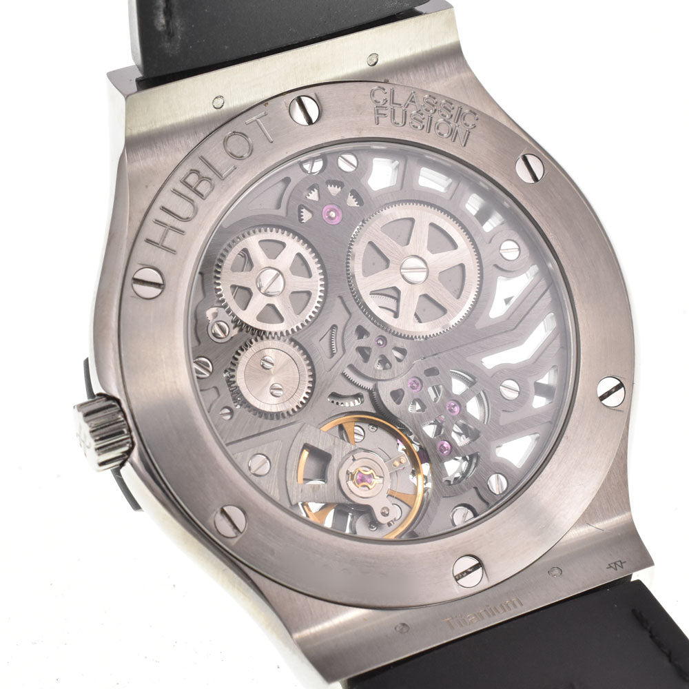 HUBLOT Classic fusion 545.NX.0170.LR Classico Ultrathin Skeleton Silver Dial Hand Winding Men's
 Watch B#146193