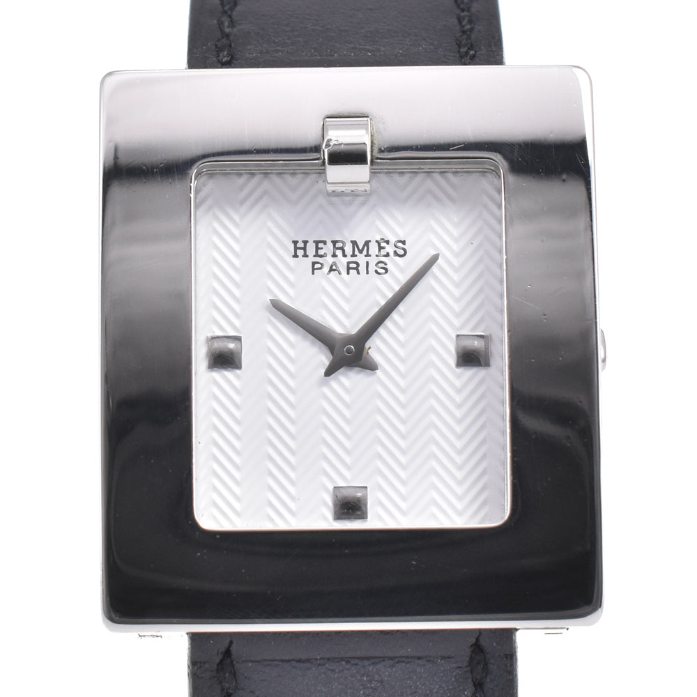 with paper HERMES Belt watch BE1.210 white Dial Quartz Ladies
 Watch A#146194