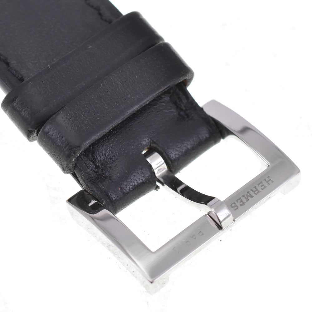 with paper HERMES Belt watch BE1.210 white Dial Quartz Ladies
 Watch A#146194