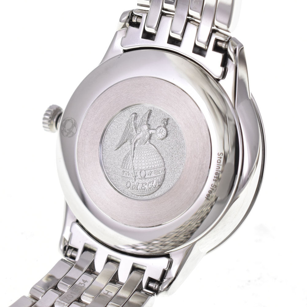 with paper OMEGA De Ville Prestige 434.10.28.60.03.002 blue Dial Quartz Ladies
 Watch O#146205