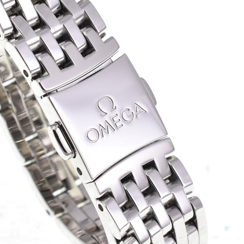 with paper OMEGA De Ville Prestige 434.10.28.60.03.002 blue Dial Quartz Ladies
 Watch O#146205