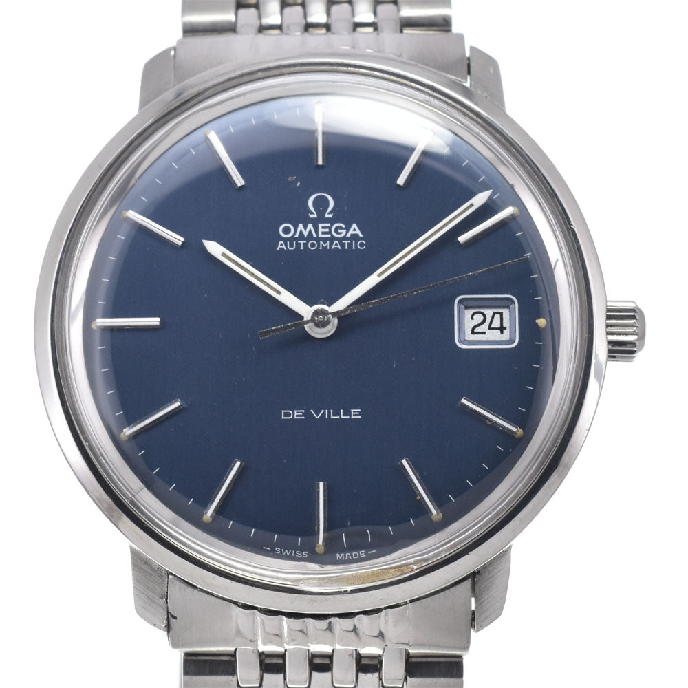 OMEGA De Ville One Piece Case Date blue Dial Automatic Men's
 Watch M#146208