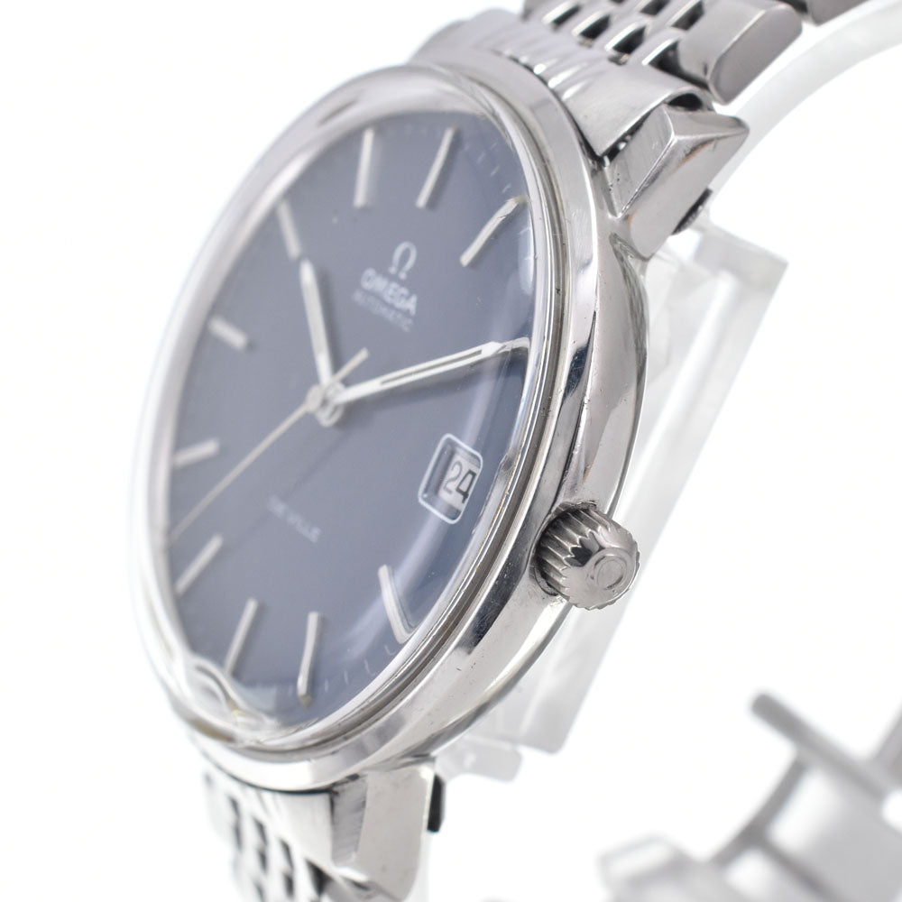 OMEGA De Ville One Piece Case Date blue Dial Automatic Men's
 Watch M#146208