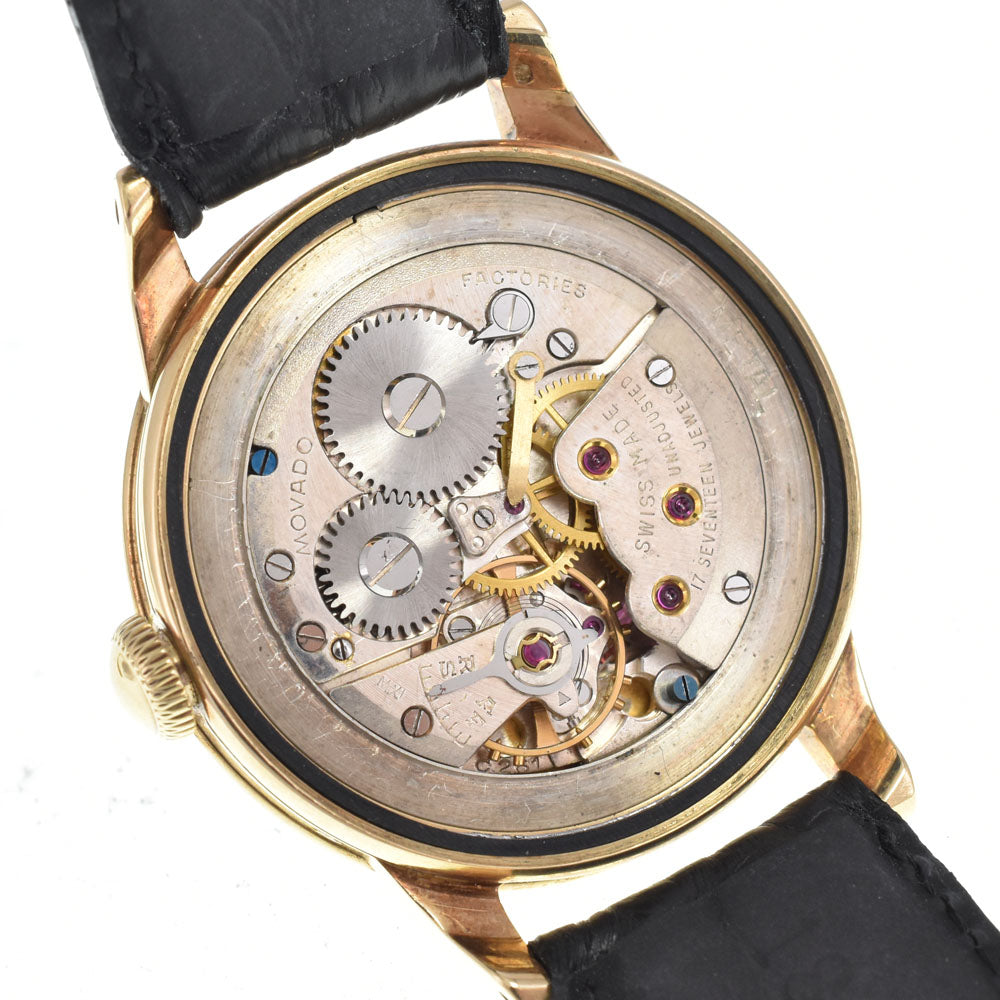 TIFFANY&Co. François Vogel 48629 vintage K14YG Cal.261 Silver Dial Hand Winding Men's
 Watch Y#146211