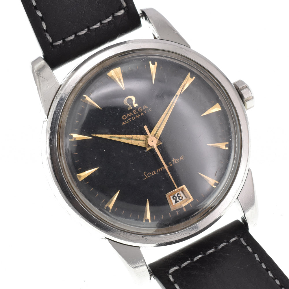 OMEGA Seamaster 2757-3 vintage Cal.355 black Dial Automatic Men's
 Watch Y#146220