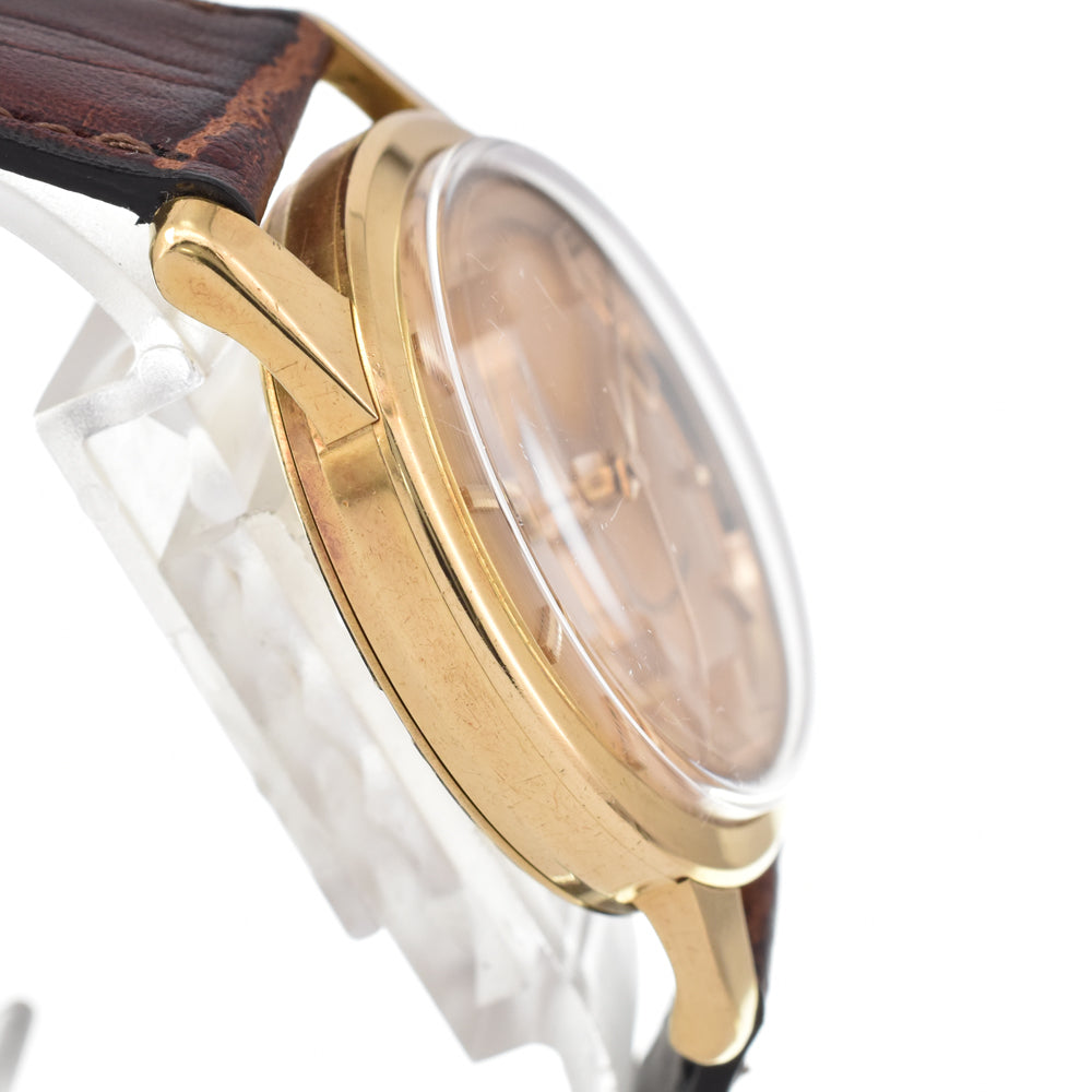 OMEGA Seamaster 166.009 vintage Cal.565 K18YG gold Dial Automatic Men's
 Watch Y#146223